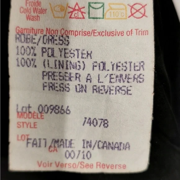 Joseph Ribkoff |Sleeveless Black Sheath Dress - Picture 4 of 6